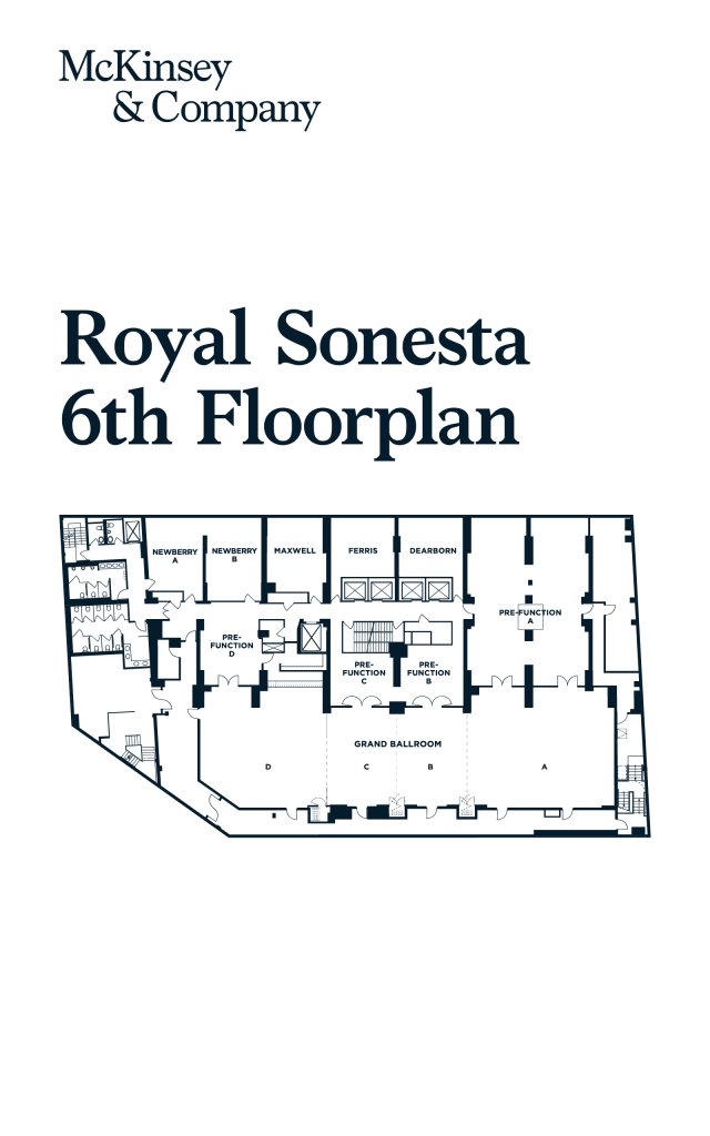 Royal Sonesta Floorplan 6th floor